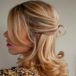 Twisted Half Up Half Down Hairstyle