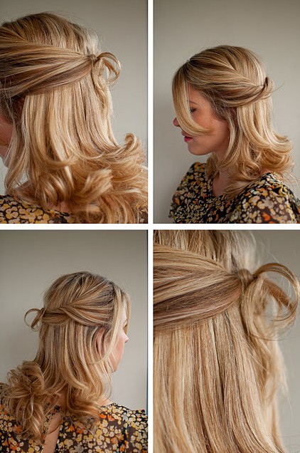 Wedding Hair Idea Twisted Half Up Half Down Hairstyle Hairstyles Weekly