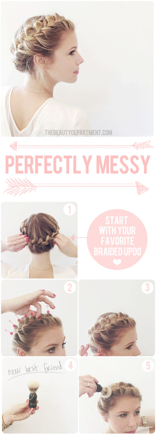Hairstyles Tutorial: How to do Messy Braid for Spring