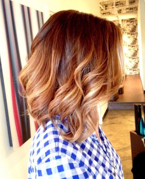 Ombre Hairstyle For Short Hair