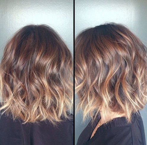 Short Haircuts With Ombre