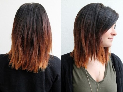 Short Brown Ombre Hair