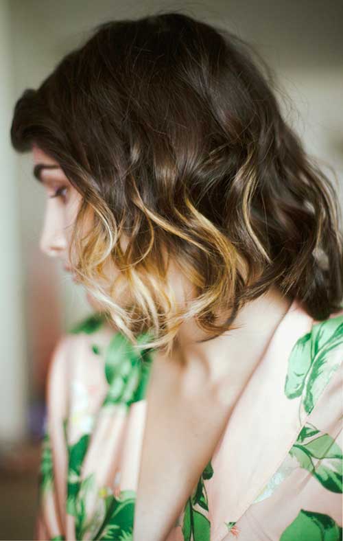 Color Ideas For Short Dark Hair