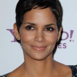 Halle Berry Casual Short Straight Pixie Cut for Black Women