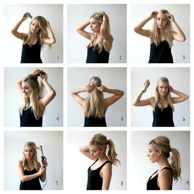 Ponytial Tutorials - Sexy Messy Ponytail for Summer