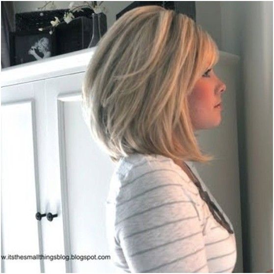 Side View Of Medium Bob Haircut For Thick Hair Hairstyles Weekly