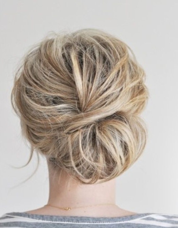 Loose Messy Updo