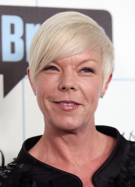 Tabatha Coffey Simple Short Boy Cut With Bangs For Women Over 40