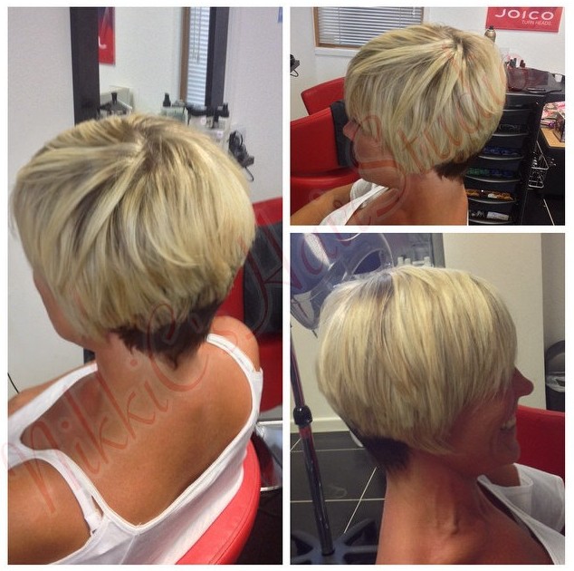 Chic Layered Short Hairstyle for Women