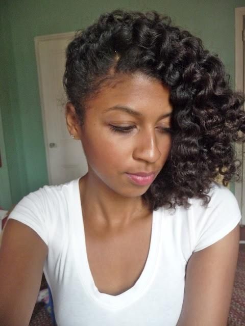 Medium Curly Hairstyles For Black Females