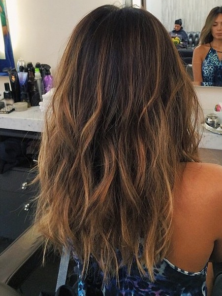 Hair Color Ideas for Long Wavy Hair