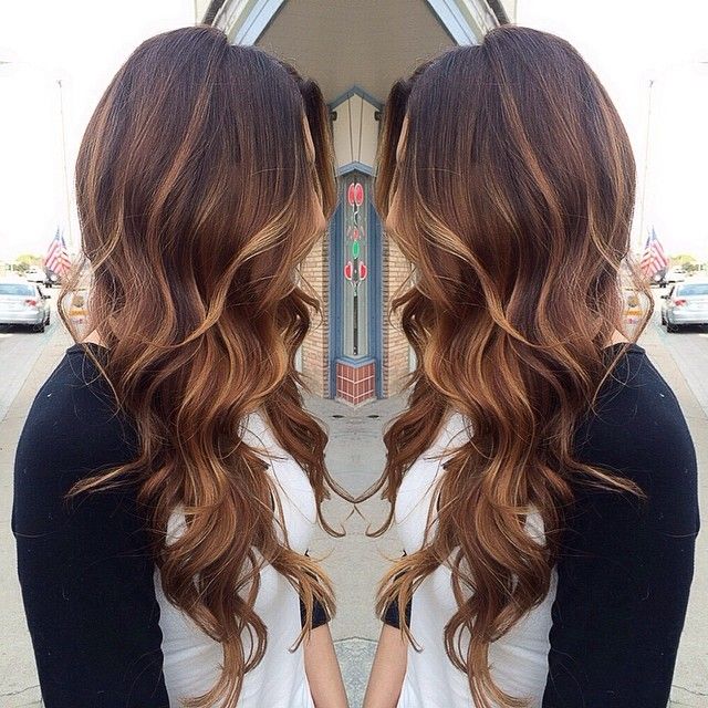 Hair color ideas for brunettes