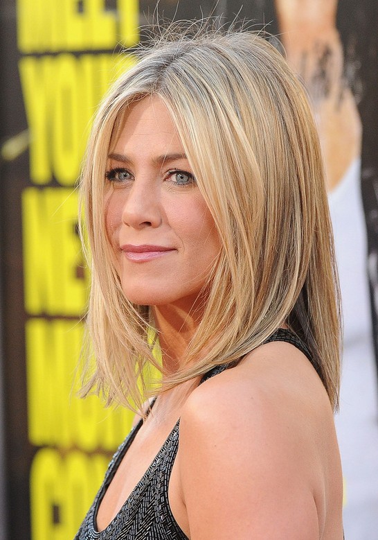 Jennifer Aniston Lob Long Bob Hairstyle Hairstyles Weekly