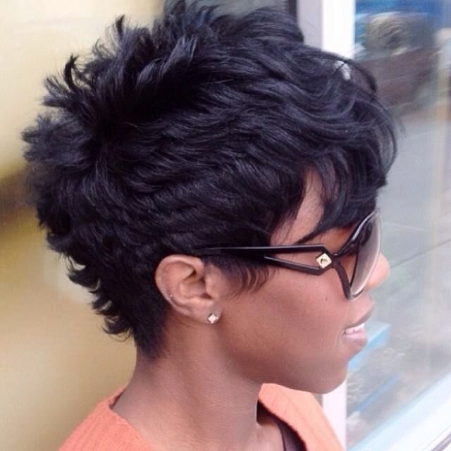 Short Layered African American Hairstyles