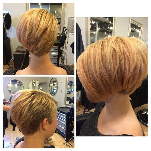 Short Blonde Bob Haircut