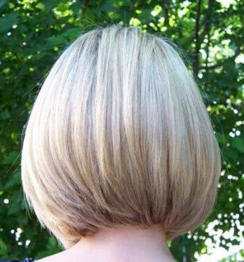 bob haircut back view