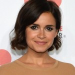 Miroslava Duma short wavy bob hairstyles for women
