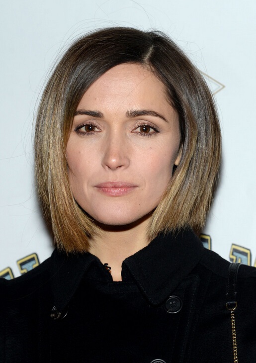 Rose Byrne Graduated Bob Hairstyle 2015