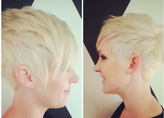 Match Your Punky Personality with a Platinum punk pixie - Hairstyles Weekly