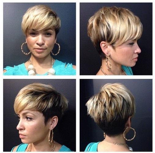 Short Layered Hairstyles For Black Women