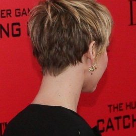 Back View of pixie cut