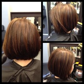 Classic short bob hairstyle for any ages