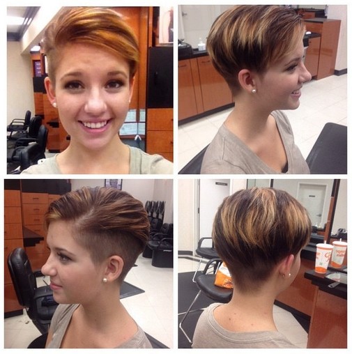 Cool Fashionable Short Haircut for Stylish Young Women - Hairstyles Weekly