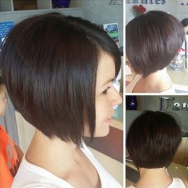 Cute short back to school hairstyle for girls