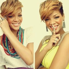 Rihanna's Hairstyle for Summer