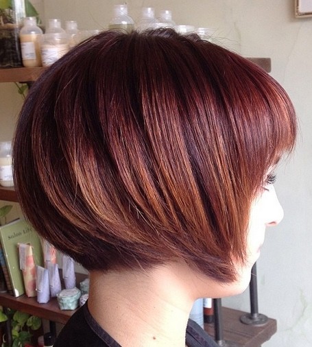 Fabulous Layered Short Haircut for Thick Hair - Hairstyles 