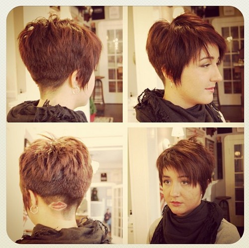 short razor cuts for women