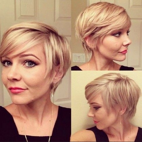 Cute Short Hairstyles For Women Layered Bob Cut With Side