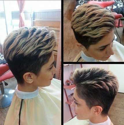 Simple Clean Short Haircut with Long Layers on Top - Hairstyles Weekly