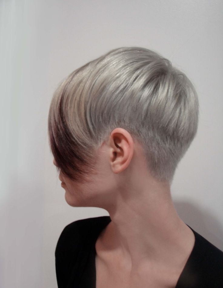 Stylish Short Smooth Hairstyle for Fine Hair