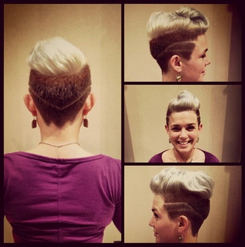 Womens Short Hairstyles With Quiff