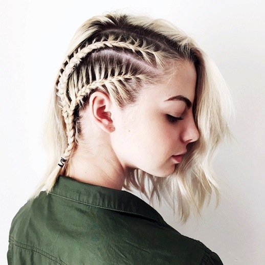 22 Super Cute Braided Short Haircuts Hairstyles Weekly