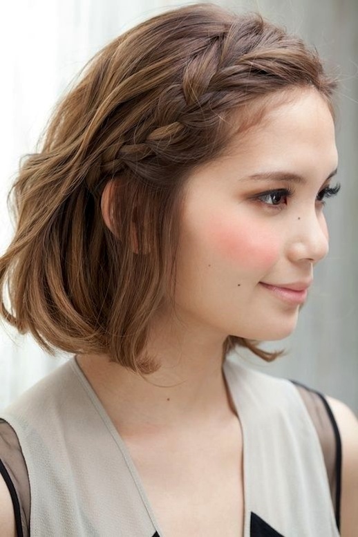 22 Super Cute Braided Short Haircuts Hairstyles Weekly