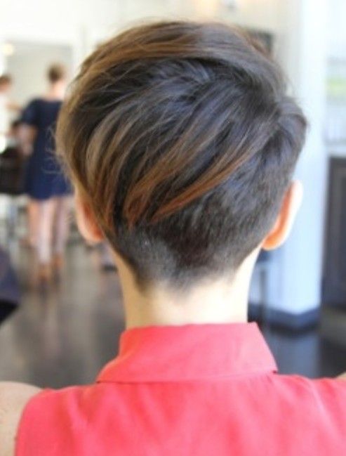 Back View Of Short Pixie Cut Hairstyles Weekly