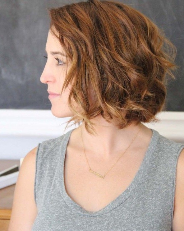 20 Wavy Bob Hairstyles for Short Medium Length Hair 