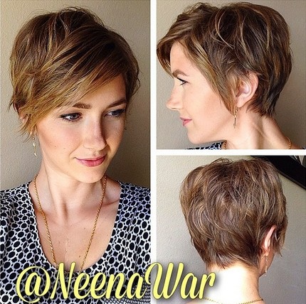 Chic Easy Messy Daily Short Hairstyle With Side Bangs Hairstyles