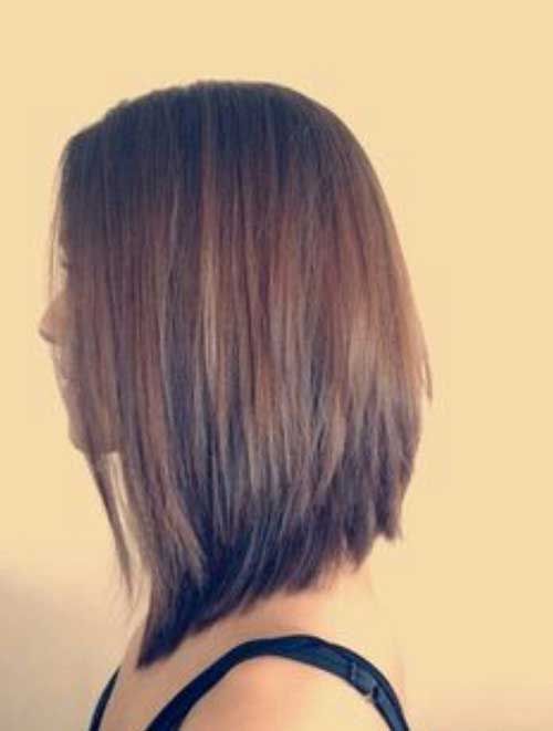 Inverted Long Bob Hairstyle