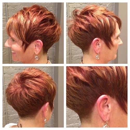 Readhead For Short Hair Red Pixie Cut For Women Over 30 Hairstyles Weekly