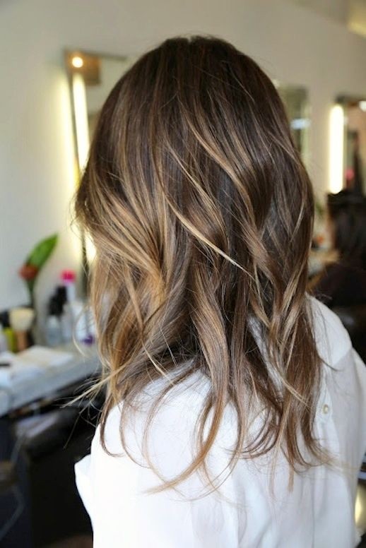 Simple Easy Long Hair With Subtle Highlight Hairstyles Weekly