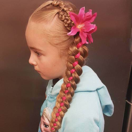 20 Cute Braided Hairstyles For Little Girls Hairstyles Weekly