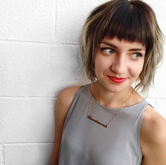 Chic Layered Messy Bob Hairstyle With Bangs Hairstyles Weekly