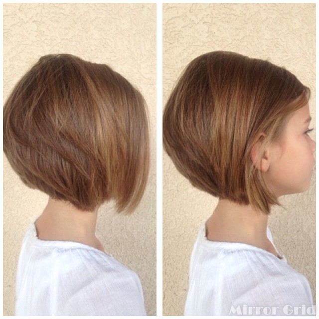 Cute Short Stacked Bob Hairstyles for little girls Hairstyles Weekly