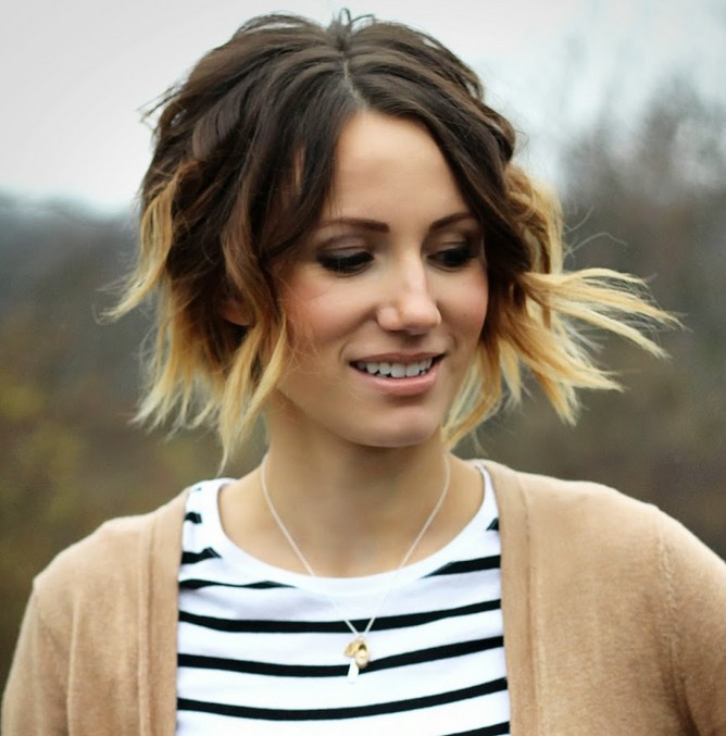 Ombre Hair On Short Bob