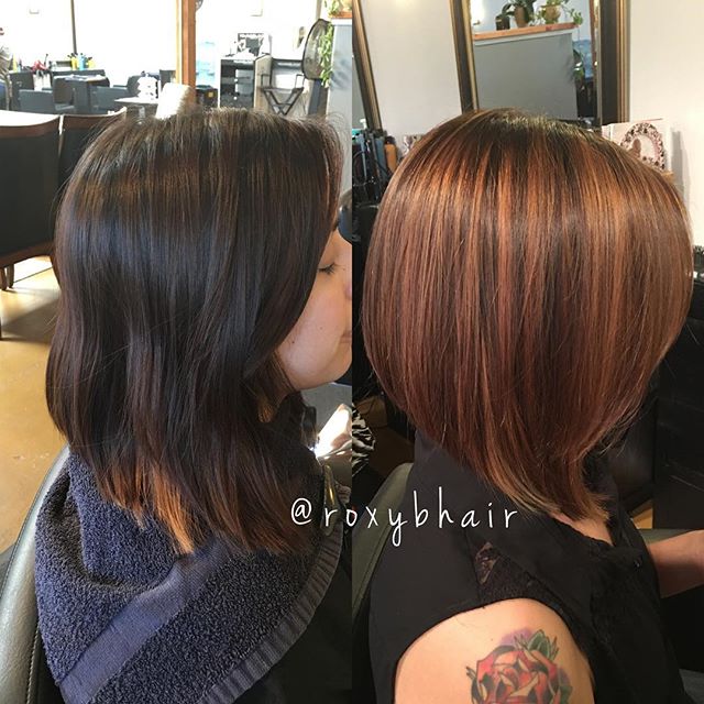 Highlighted A Line Bob Hairstyle For Women Hairstyles Weekly