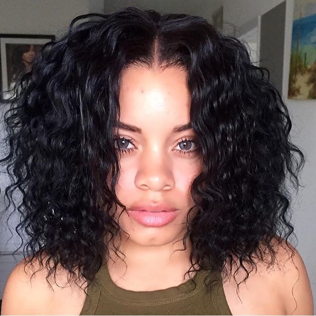 Curly Bob Hairstyles For Black Woman