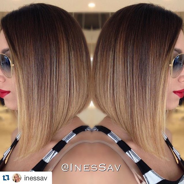 Ombre A Line Bob Hairstyles Hairstyles Weekly